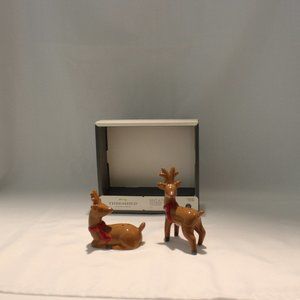 Threshold Earthenware Salt & Pepper Shaker Set - Holiday Reindeer